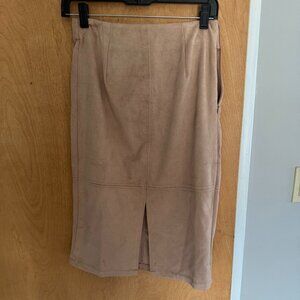 Hayden Suede Pencil Skirt size Small